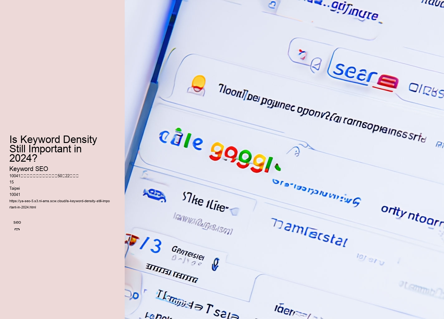 Is Keyword Density Still Important in 2024?