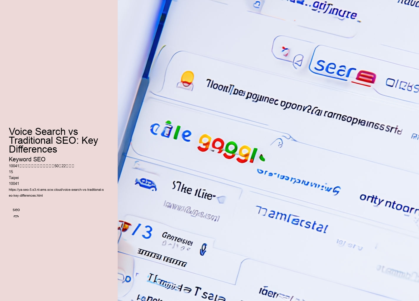 Voice Search vs Traditional SEO: Key Differences